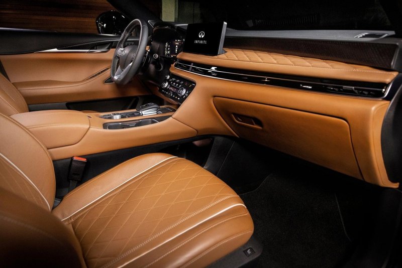 Infiniti qx60 2022 интерьер