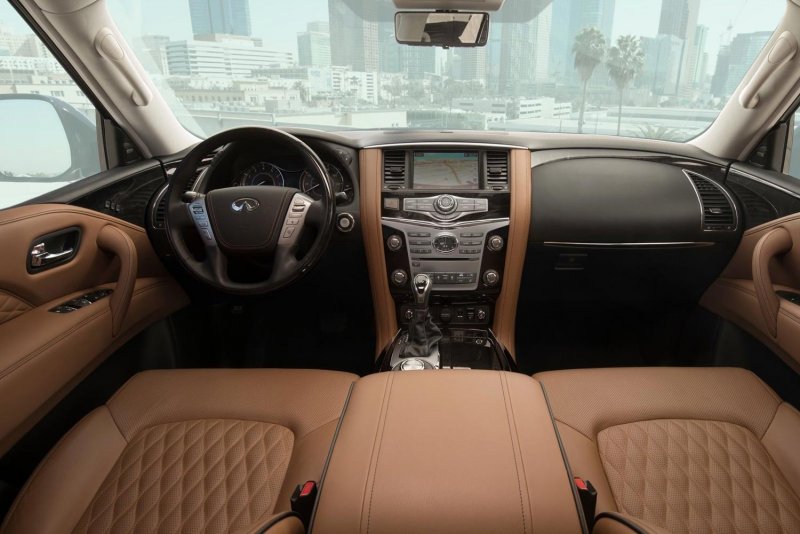Инфинити qx80 салон