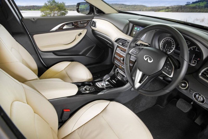 Infiniti qx30 салон