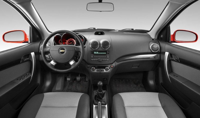 Chevrolet Aveo t250 салон