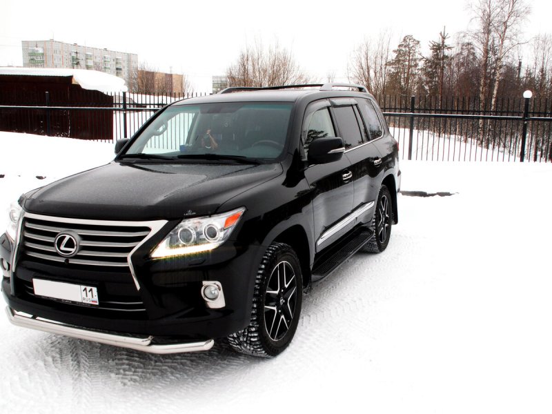 Джип Лексус LX 570 черный