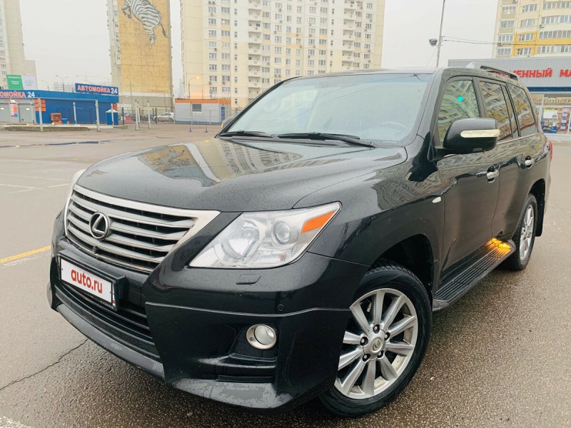 Джип Лексус LX 570 черный