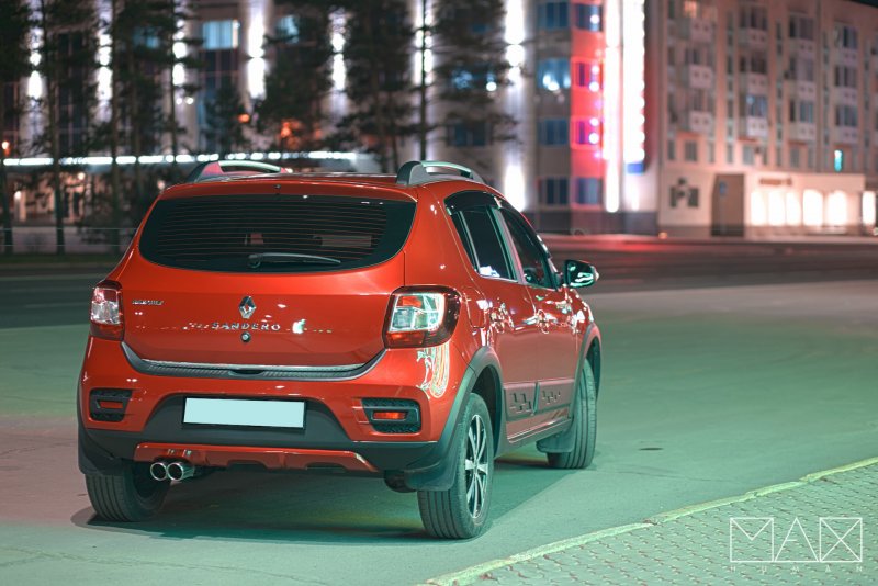 Renault Sandero Stepway 2 выхлоп