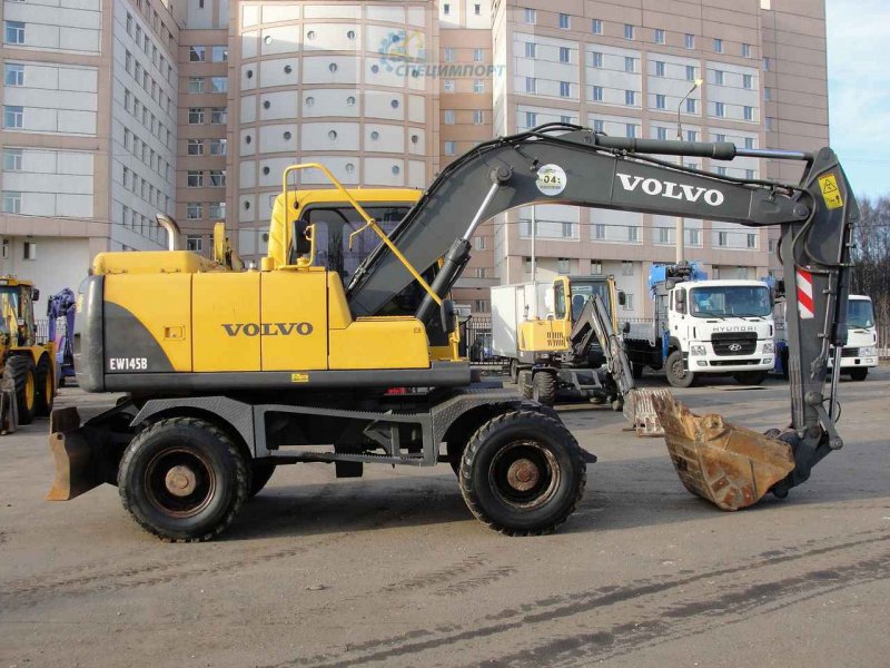 Экскаватор Volvo ew145b Prime