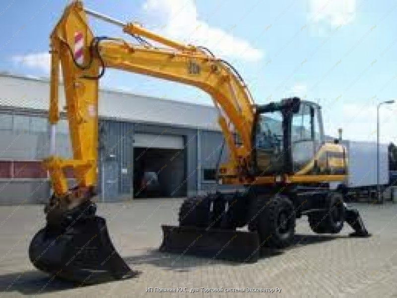 Колесный экскаватор JCB js 130w