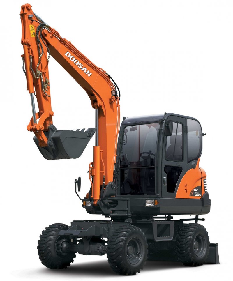 Doosan 55w экскаватор