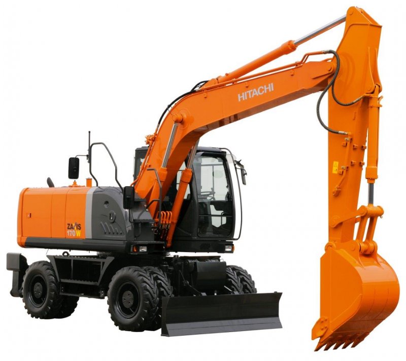 Экскаватор колёсный Hitachi 180