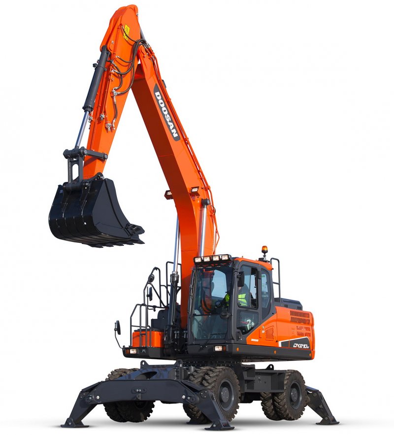 Doosan, модель dx210wa