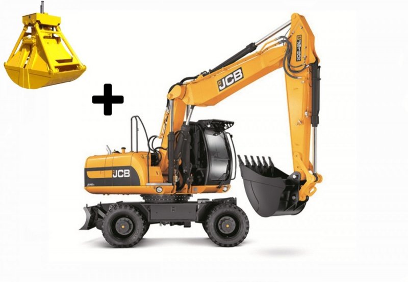Колесный экскаватор JCB js160w
