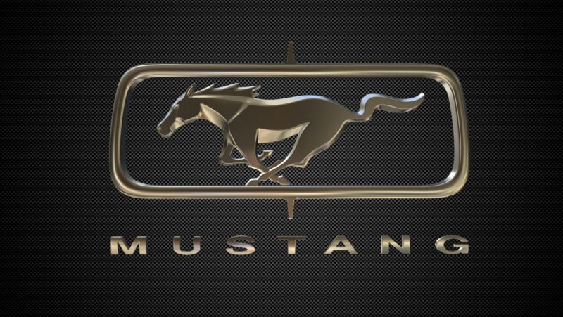 Mustang значок