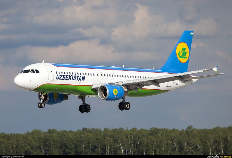 А320 узбекские авиалинии
