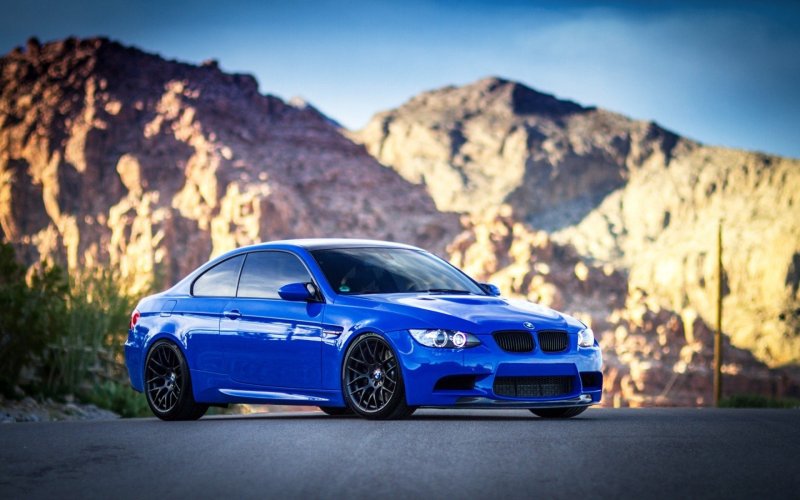 BMW m3 e92 Blue
