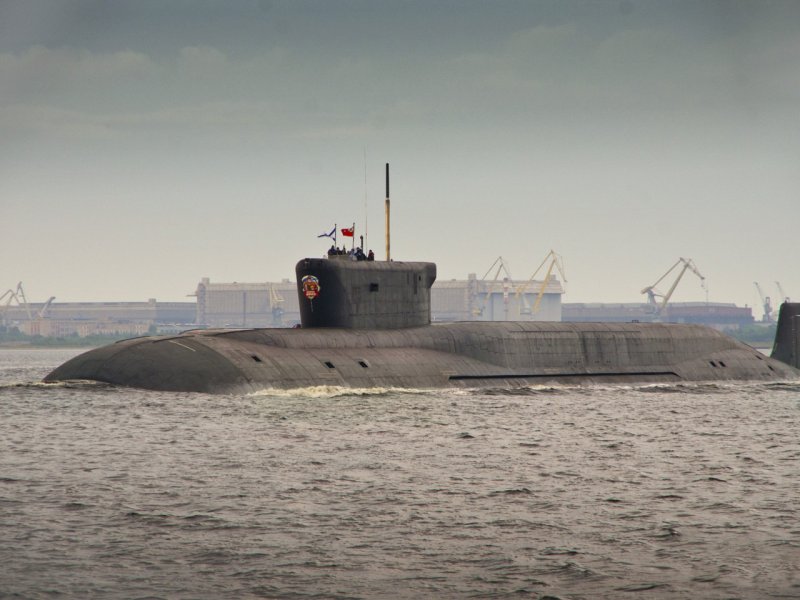 Подводная лодка к-551 «Владимир Мономах»