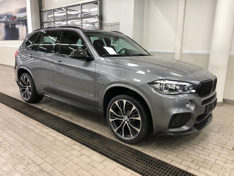BMW x5 f15 серый матовый