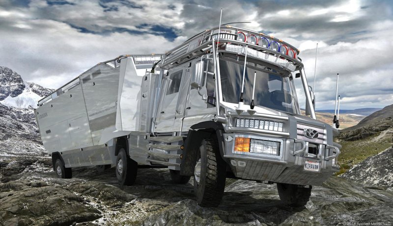 Mercedes-Benz Zetros 6x6 Expedition vehicle