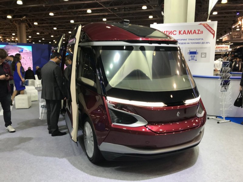 Новый КАМАЗ микроавтобус