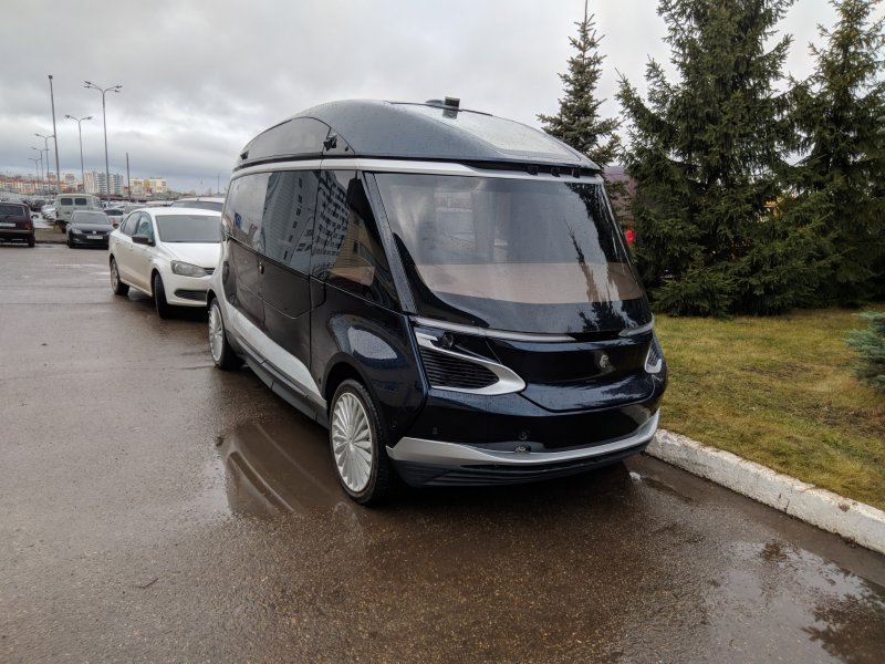 Новый КАМАЗ микроавтобус
