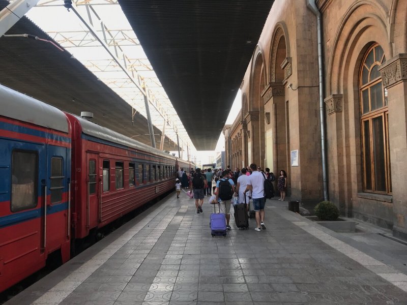 Поезд Гюмри Батуми