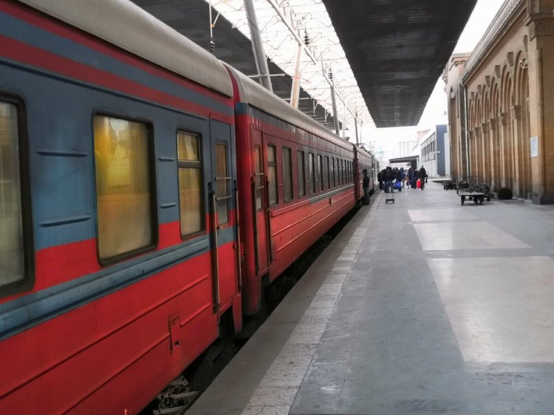 Поезд Ереван Тбилиси 2021
