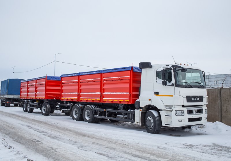 КАМАЗ 65207 бортовой зерновоз