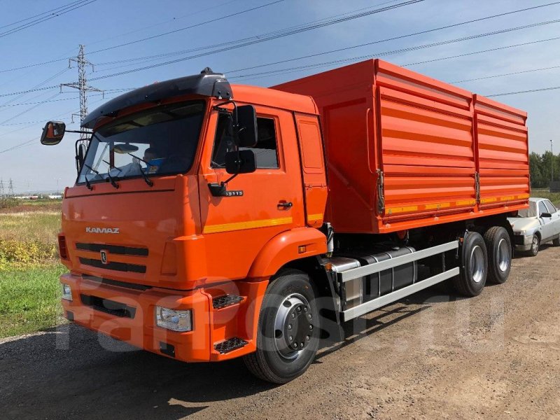 КАМАЗ 65115 зерновоз новый