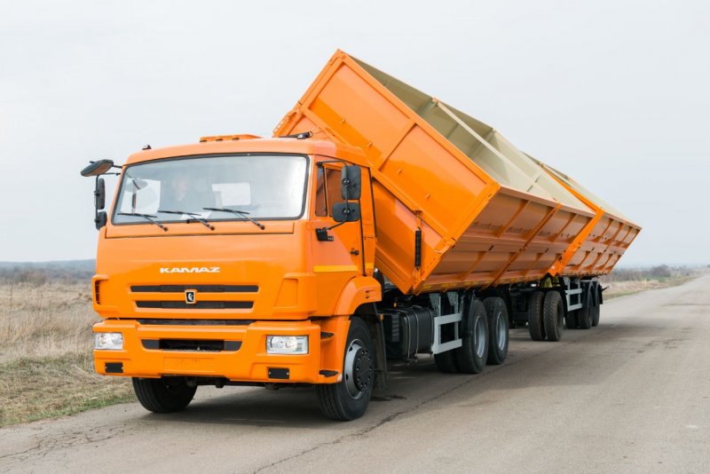 КАМАЗ зерновоз 65111