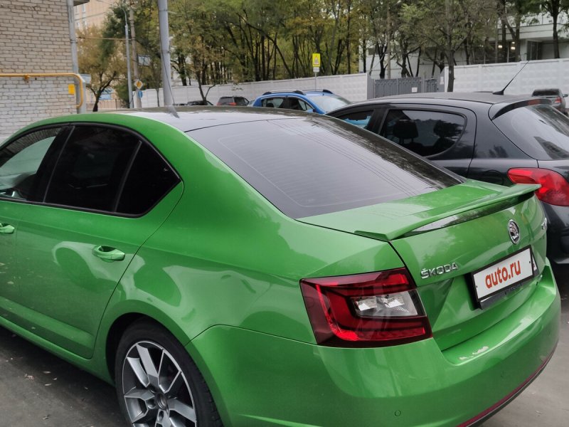 Skoda Octavia RS Green 2014