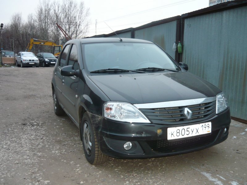 Рено Логан синий 2006