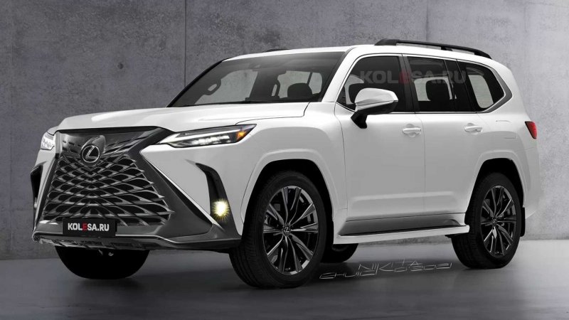 Новый Lexus LX 2022