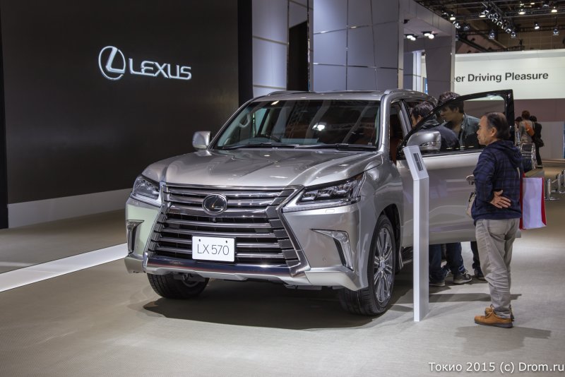 Новый Lexus LX 570 2021