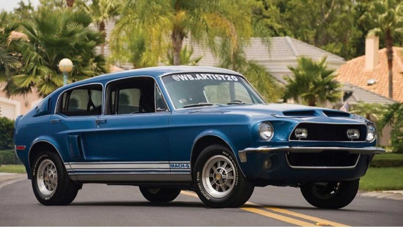Ford Mustang Shelby gt500 2007