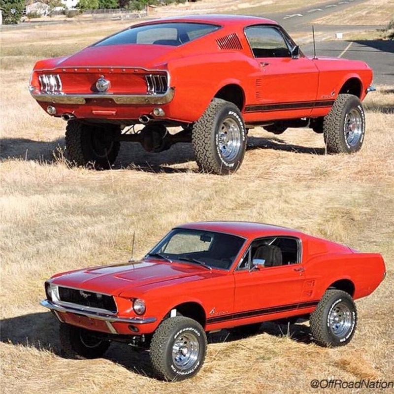 Ford Mustang 1967 4x4