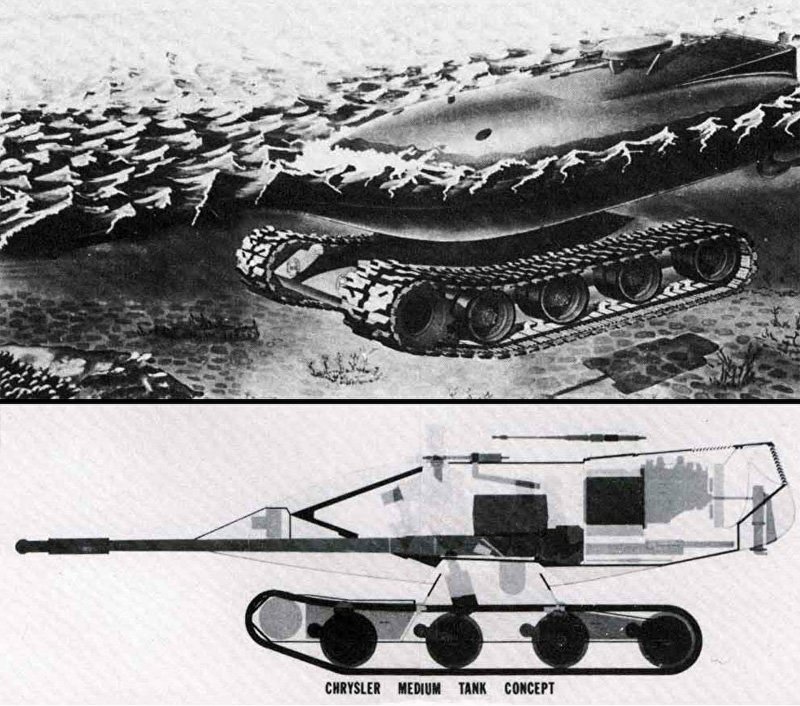 Атомный танк Chrysler TV-8