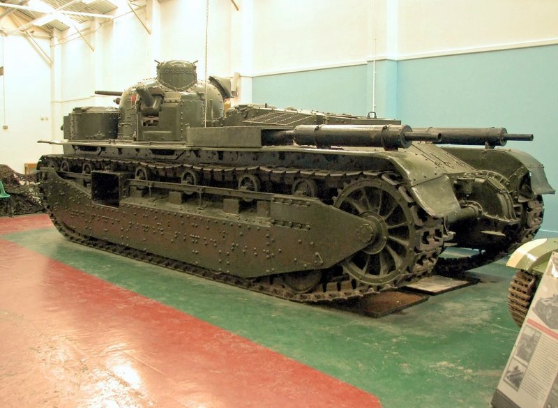 Британский тяжелый танк Vickers a1e1 independent.