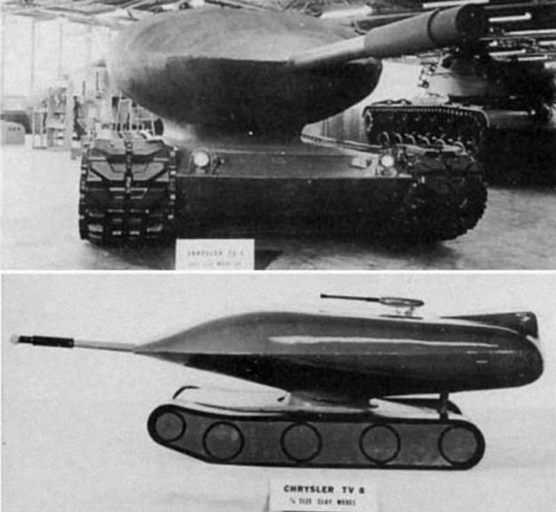 Chrysler TV-8 танк