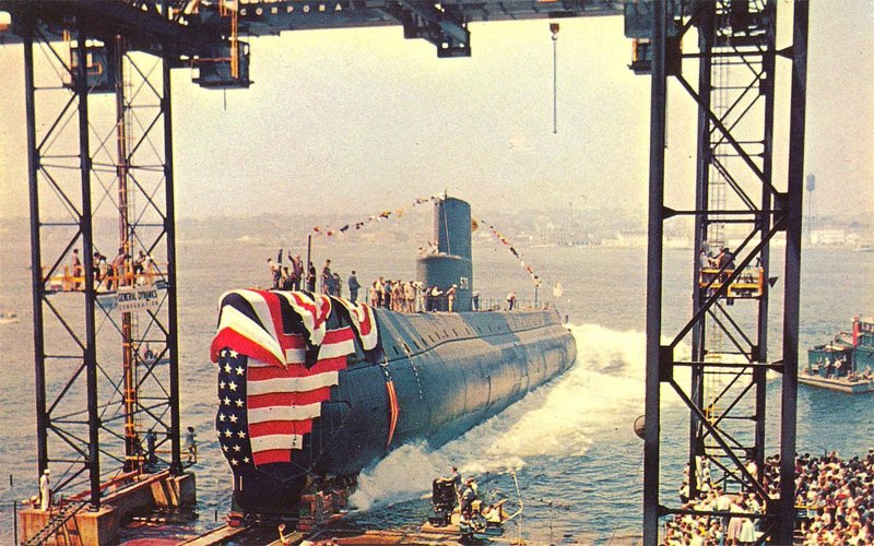 Первая атомная подводная лодка Наутилус