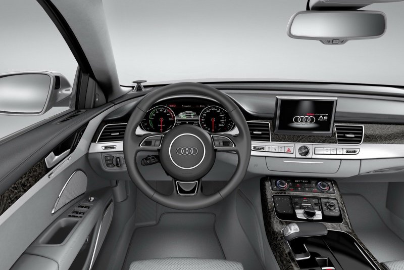 Audi a8 long 2014 салон