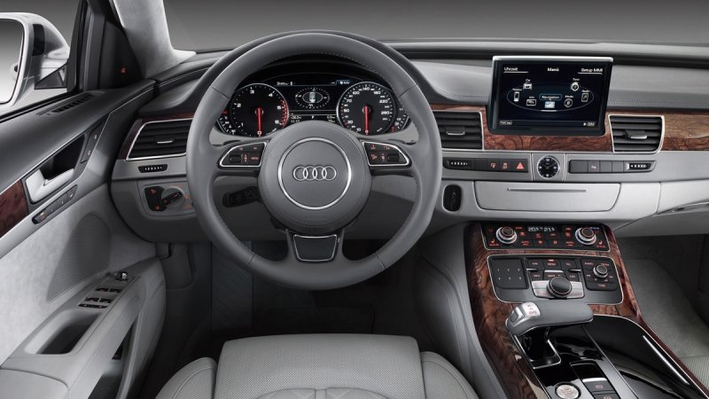 Audi a8l 2012 салон