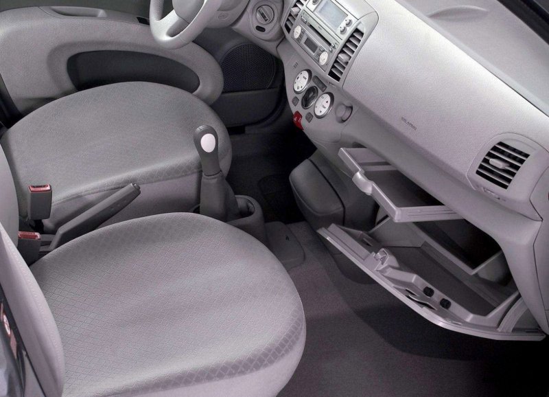 Nissan Micra k12 салон