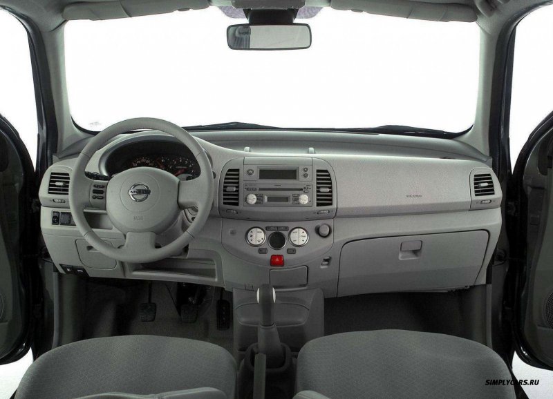 Nissan Micra k12 салон