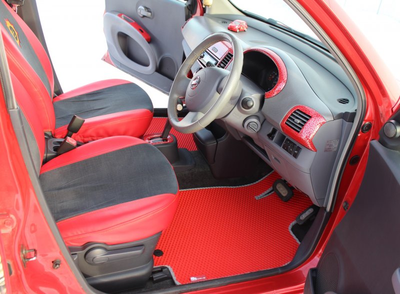 Nissan Micra k12 коврики ева