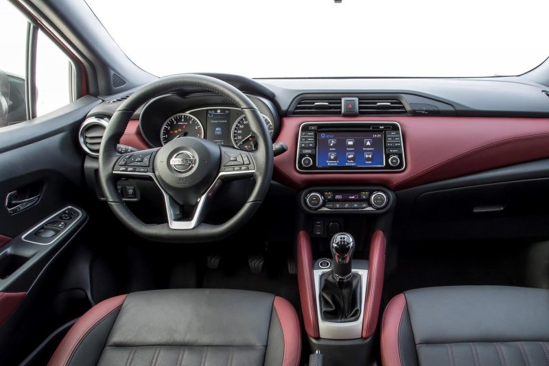 Nissan Micra 2017 салон