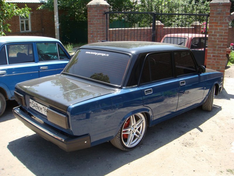 Про 2105 Lada goes gt-r Top Gear