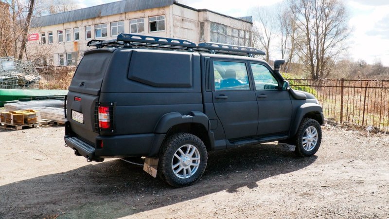 УАЗ Pickup кунг изнутри
