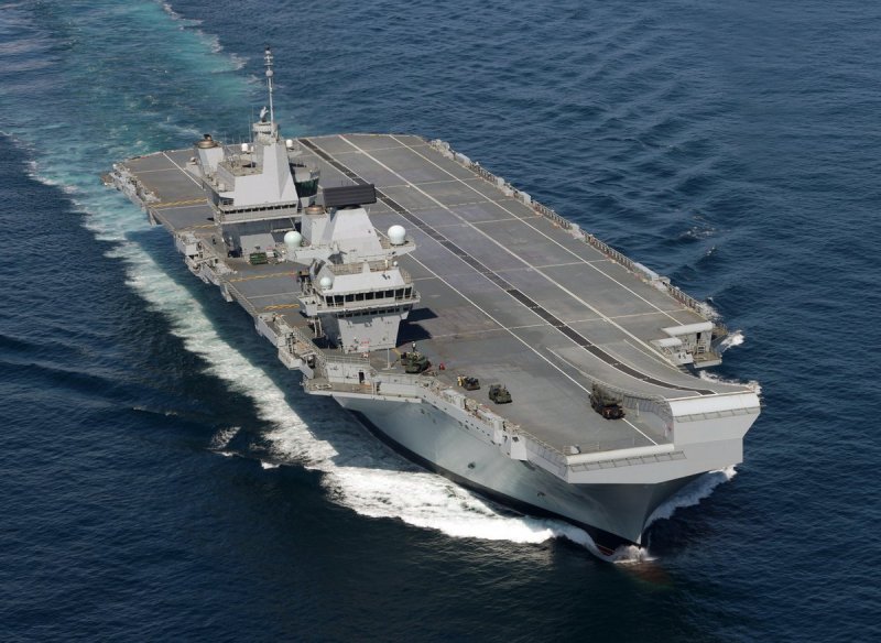 Британского авианосца Queen Elizabeth
