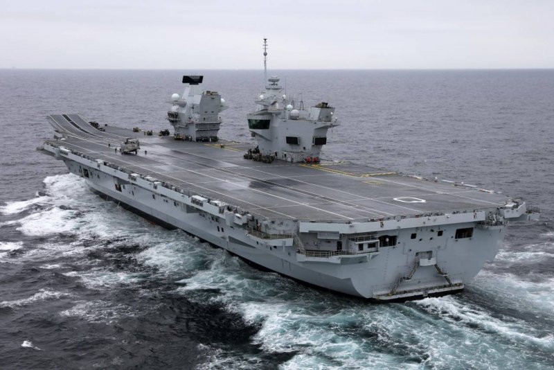 Британского авианосца Queen Elizabeth