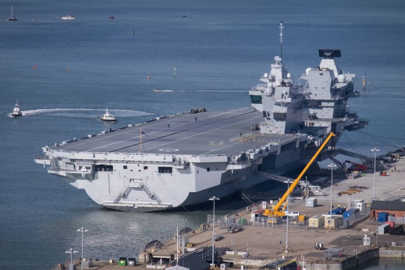 Британского авианосца Queen Elizabeth