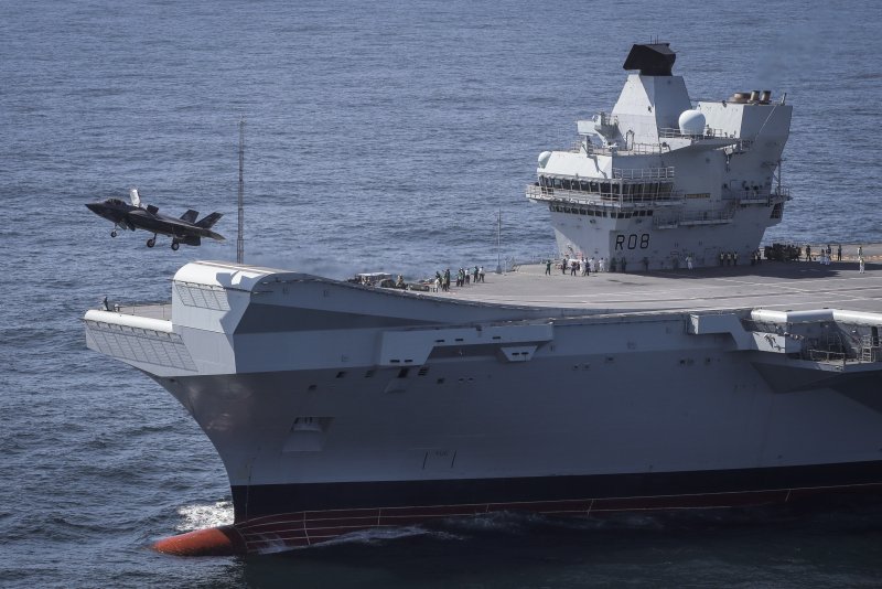 Британского авианосца Queen Elizabeth