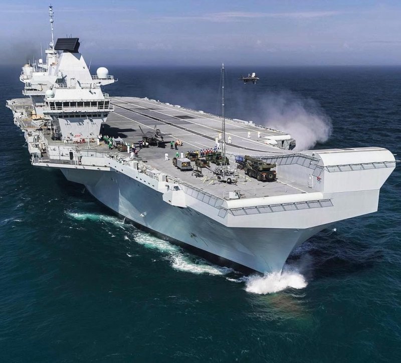 Queen Elizabeth корабль авианосец