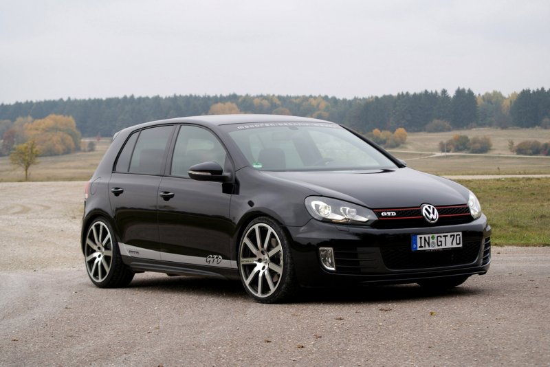 VW Golf 6 GTI Black